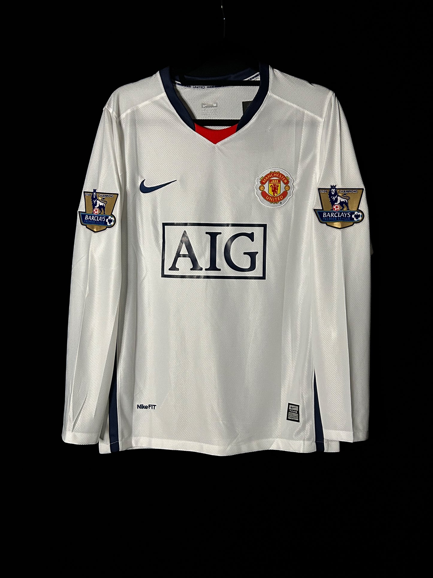 Manchester United 07/08 Away Ronaldo Retro Kit