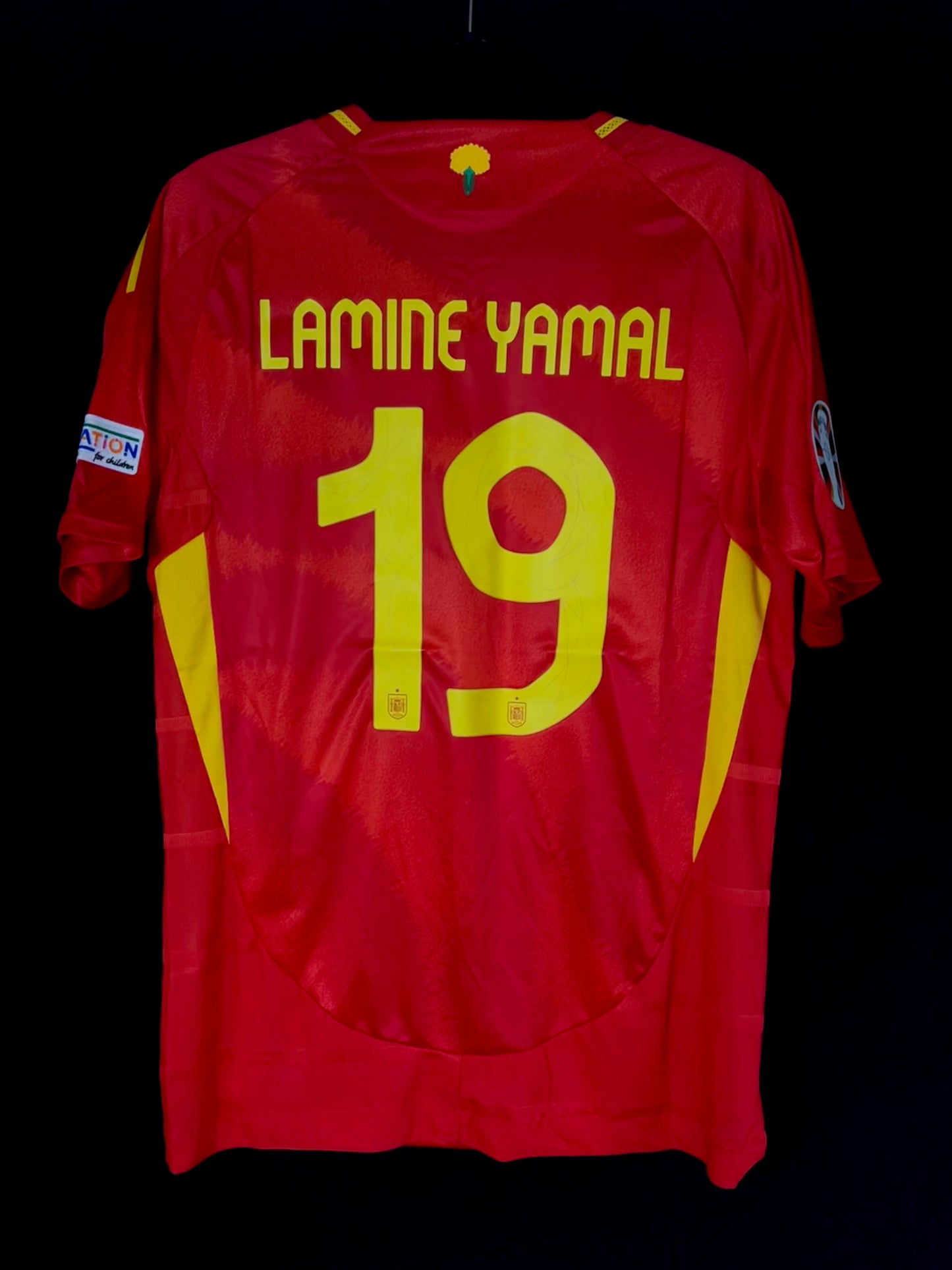 Spain 24/25 Home Kit Lamine Yamal (Player Version)
