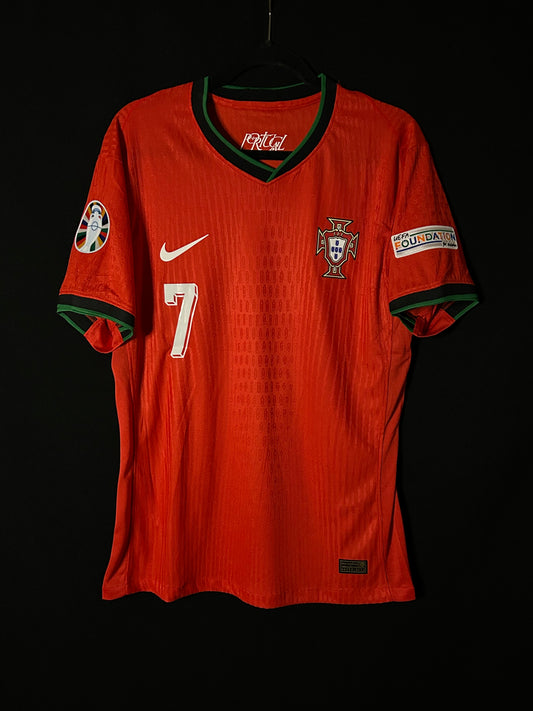 Portugal 24/25 Home Kit Ronaldo (Player Version)