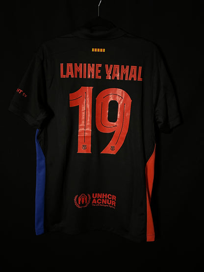 Barcelona 24/25 Away Kit Lamine Yamal